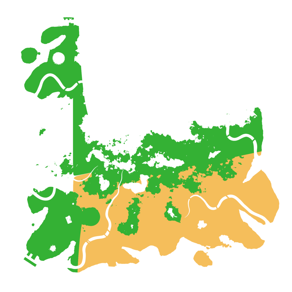 Biome Rust Map: Procedural Map, Size: 4250, Seed: 1702757962