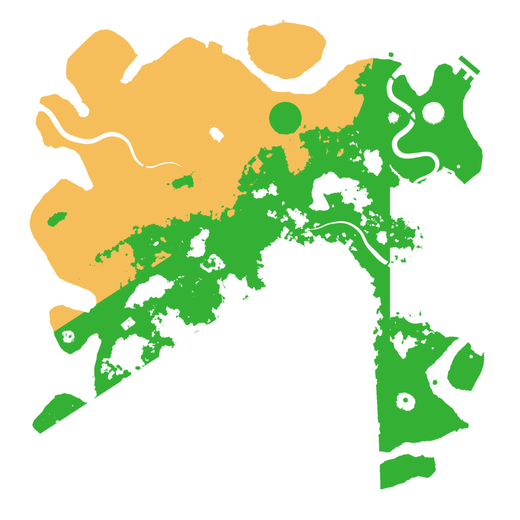 Biome Rust Map: Procedural Map, Size: 4250, Seed: 1359795747