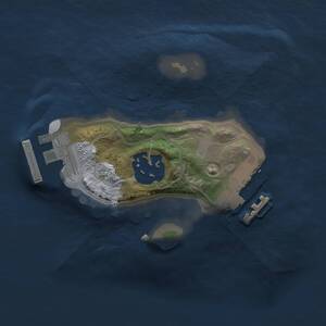 Thumbnail Rust Map: Procedural Map, Size: 1500, Seed: 1607972314, 4 Monuments