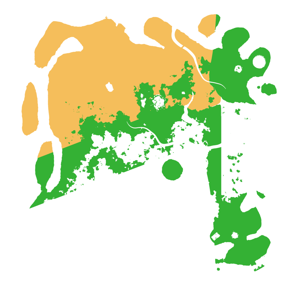 Biome Rust Map: Procedural Map, Size: 4000, Seed: 499491582