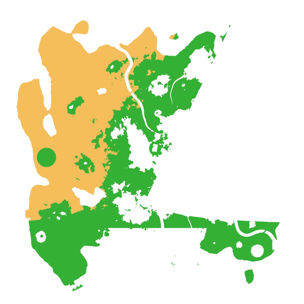 Biome Rust Map: Procedural Map, Size: 4200, Seed: 695516959