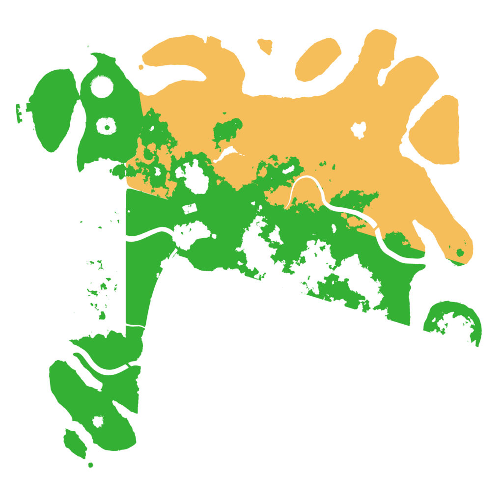 Biome Rust Map: Procedural Map, Size: 4000, Seed: 775205443