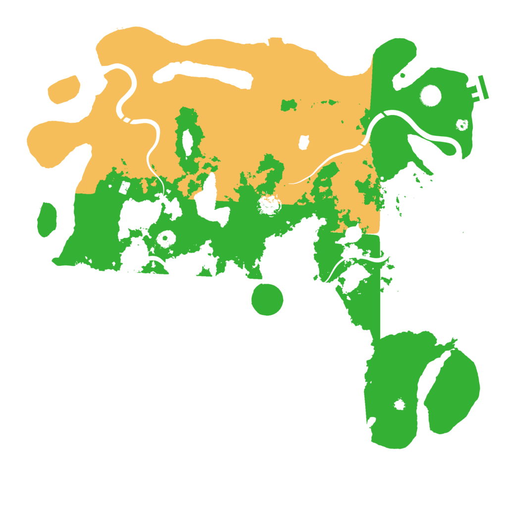 Biome Rust Map: Procedural Map, Size: 4250, Seed: 1825914806
