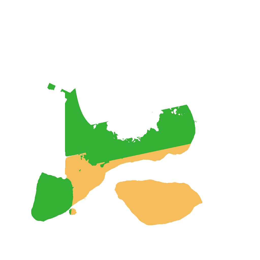 Biome Rust Map: Procedural Map, Size: 1500, Seed: 19292