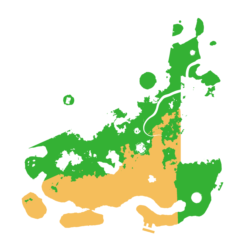 Biome Rust Map: Procedural Map, Size: 4000, Seed: 1149020658