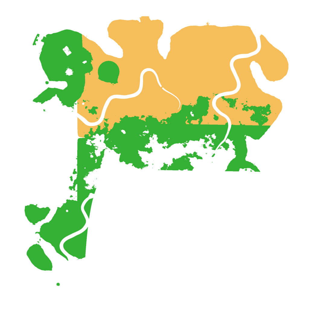 Biome Rust Map: Procedural Map, Size: 3800, Seed: 1901526739