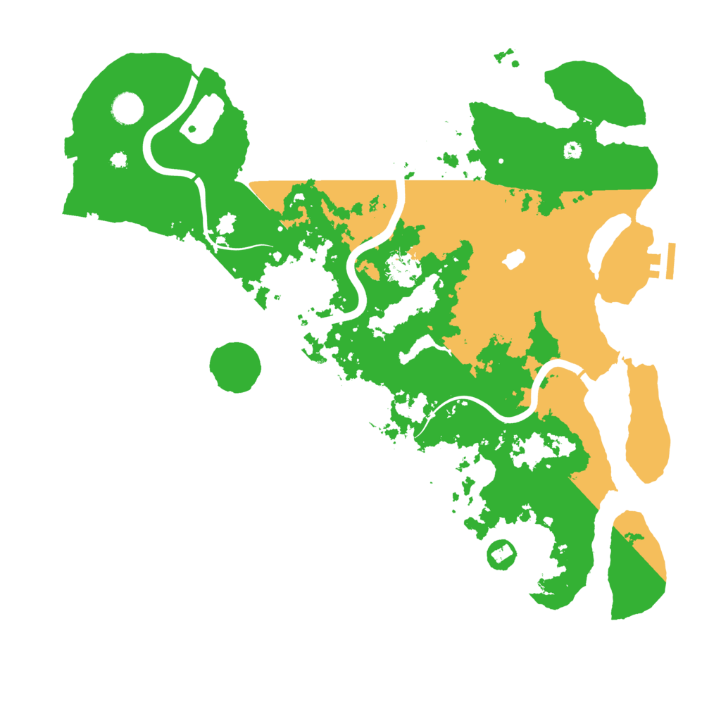 Biome Rust Map: Procedural Map, Size: 4000, Seed: 1030697854