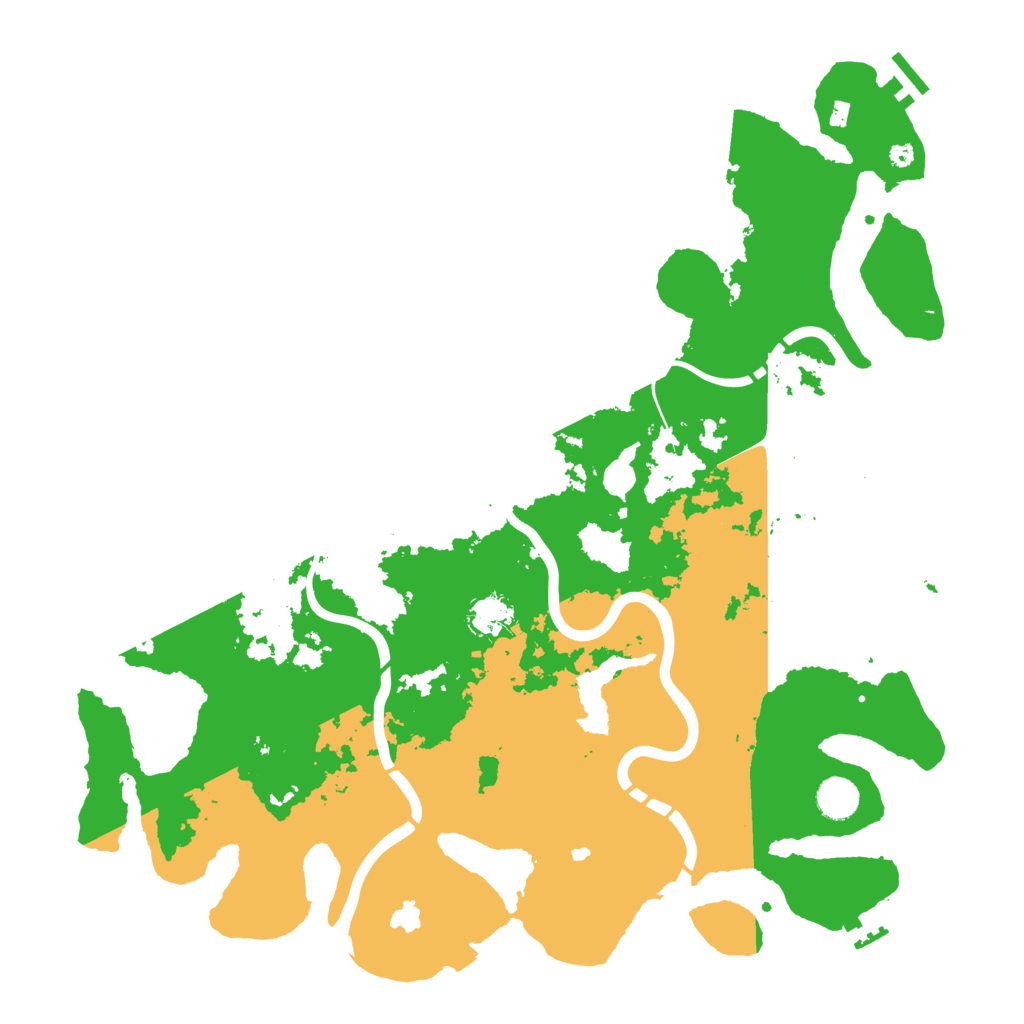 Biome Rust Map: Procedural Map, Size: 4250, Seed: 378066469