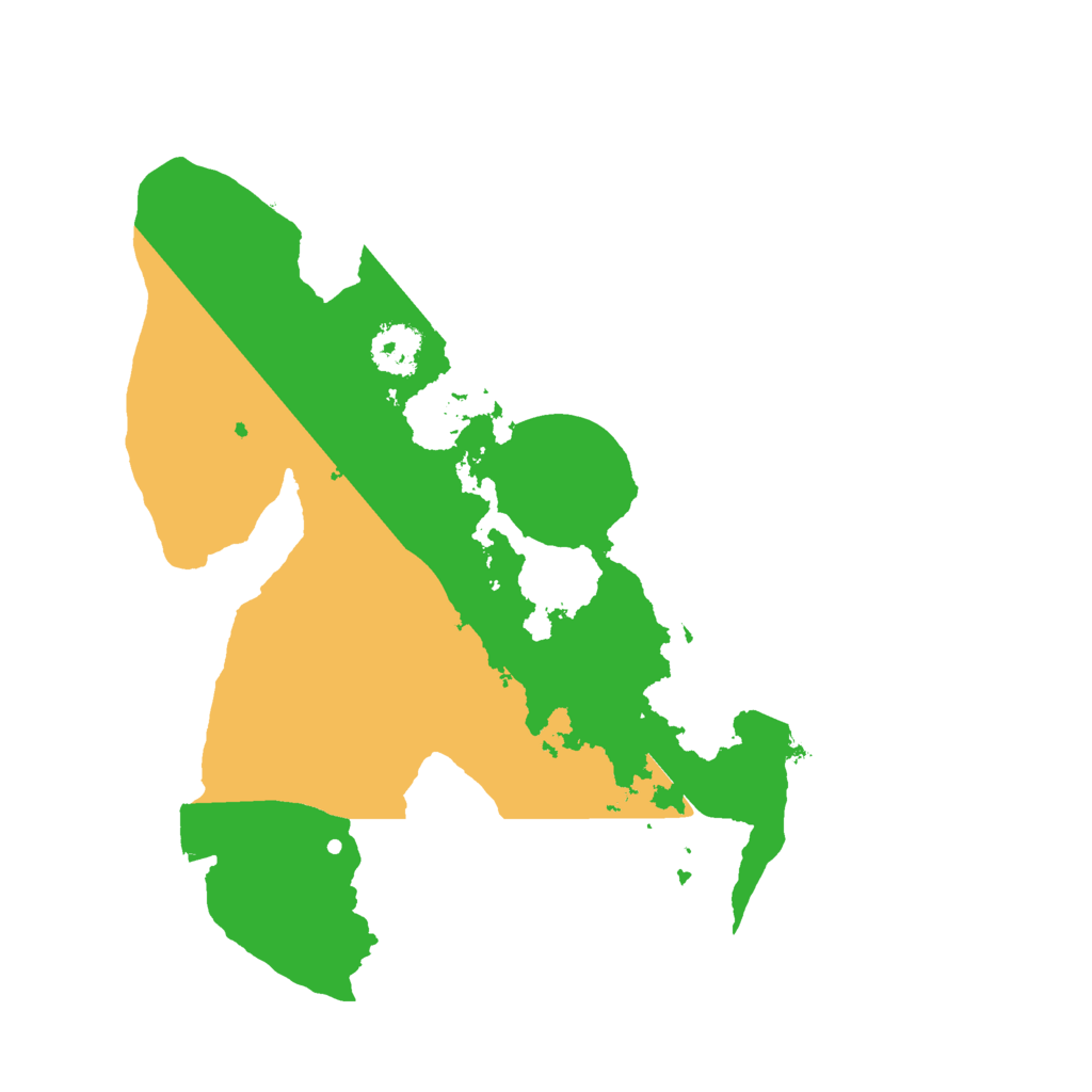 Biome Rust Map: Procedural Map, Size: 2200, Seed: 563159278