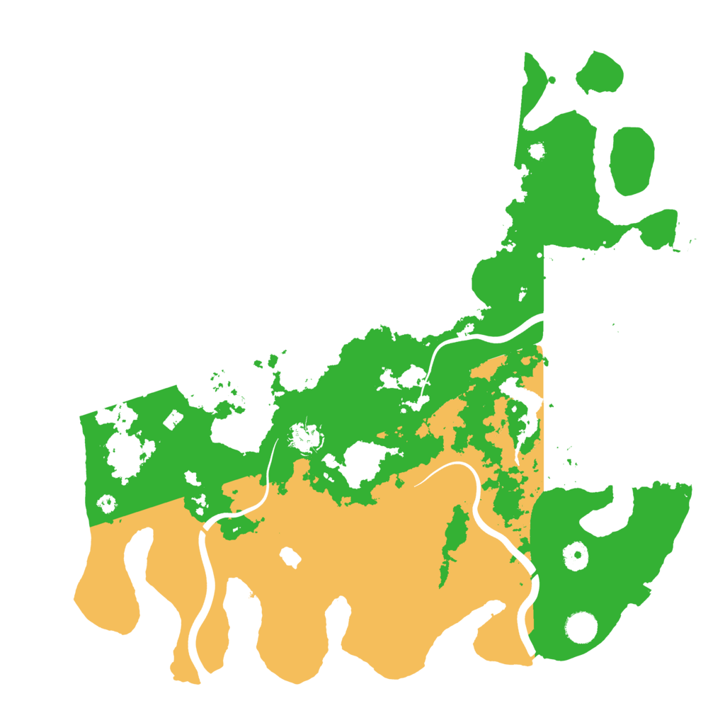 Biome Rust Map: Procedural Map, Size: 4000, Seed: 304215224