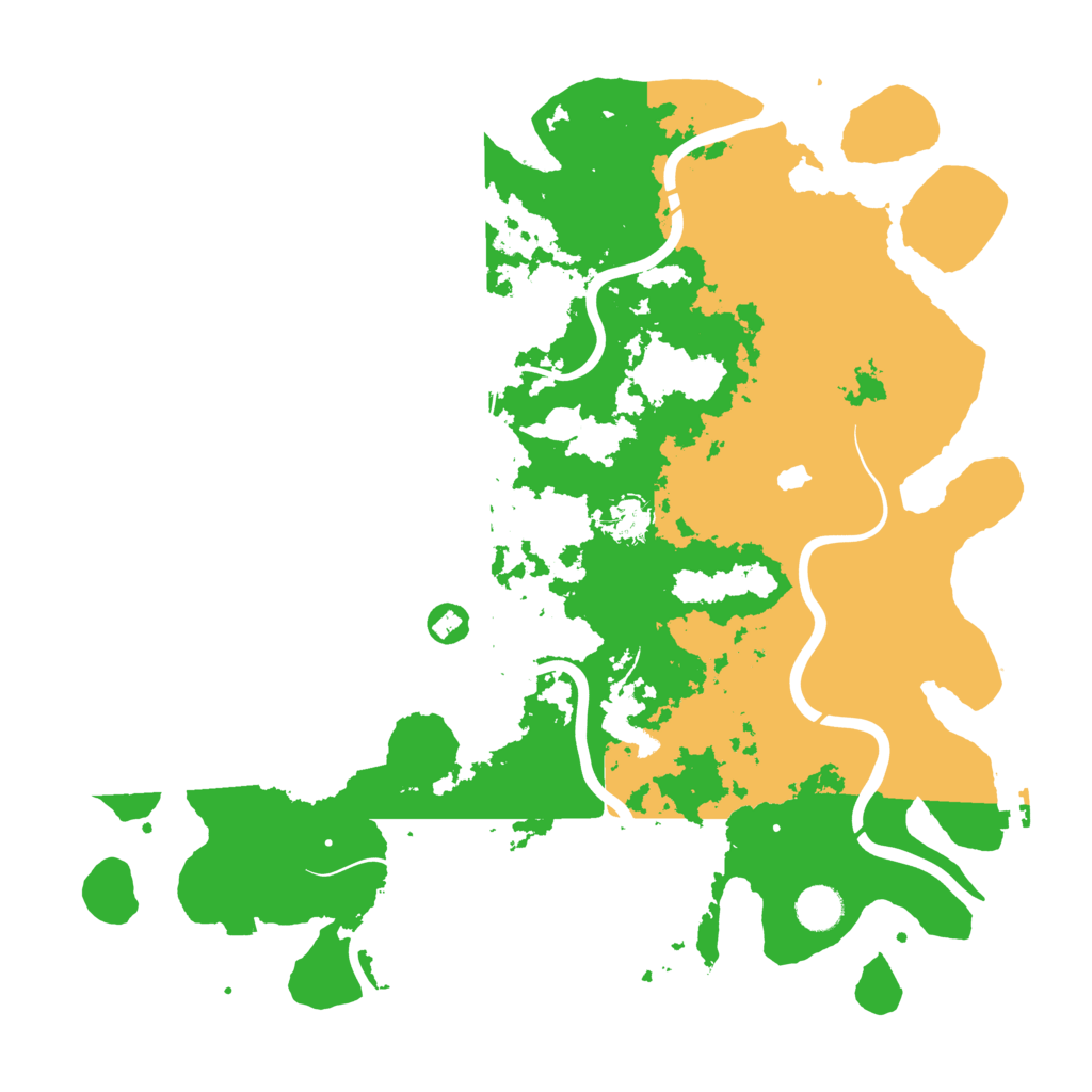 Biome Rust Map: Procedural Map, Size: 4250, Seed: 575536219
