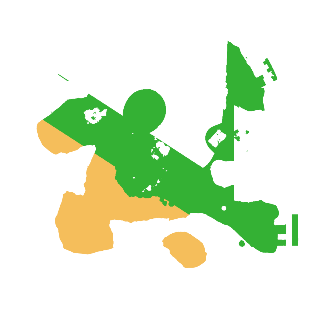 Biome Rust Map: Procedural Map, Size: 2000, Seed: 226707722