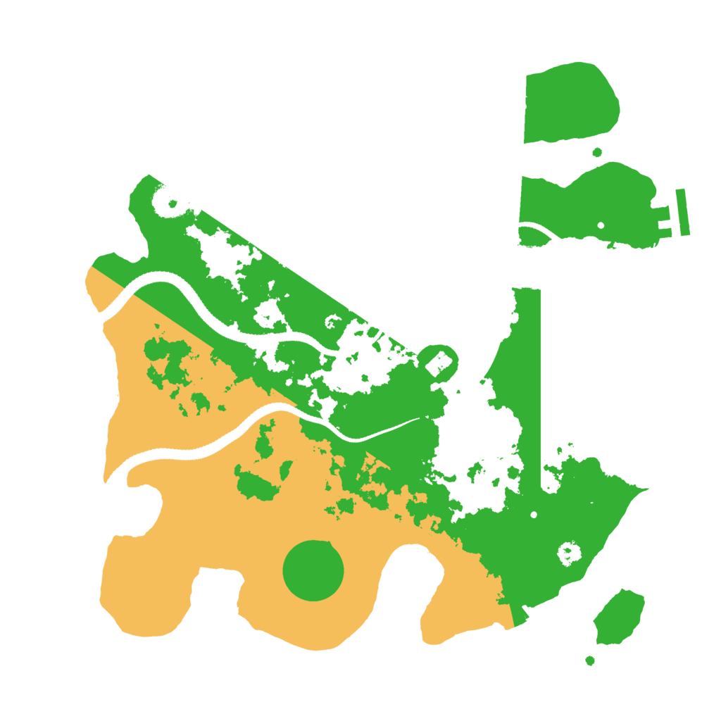 Biome Rust Map: Procedural Map, Size: 3119, Seed: 481988