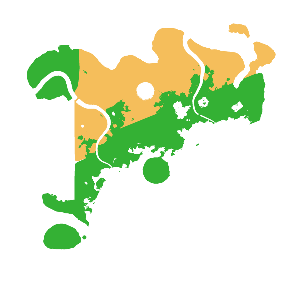 Biome Rust Map: Procedural Map, Size: 3000, Seed: 802754569