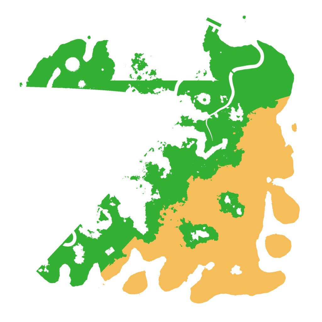Biome Rust Map: Procedural Map, Size: 4000, Seed: 16809849