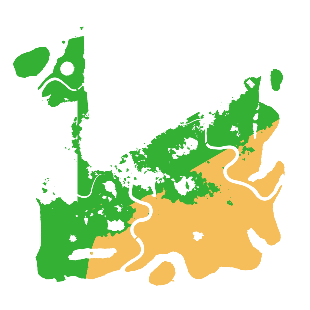 Biome Rust Map: Procedural Map, Size: 4000, Seed: 1656305180
