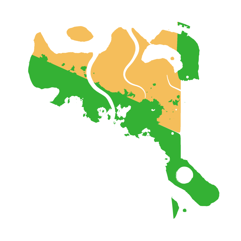 Biome Rust Map: Procedural Map, Size: 2700, Seed: 1769947285
