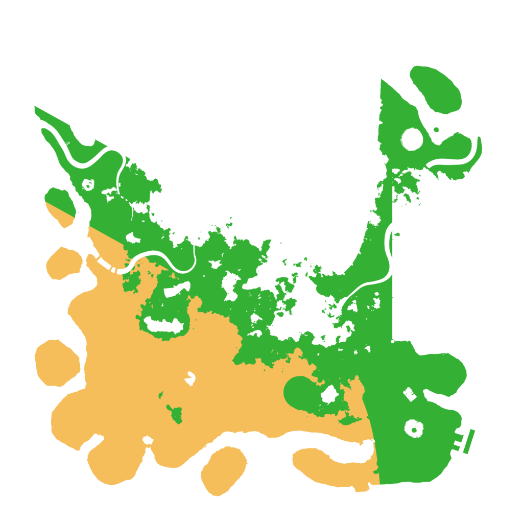 Biome Rust Map: Procedural Map, Size: 4250, Seed: 355869017