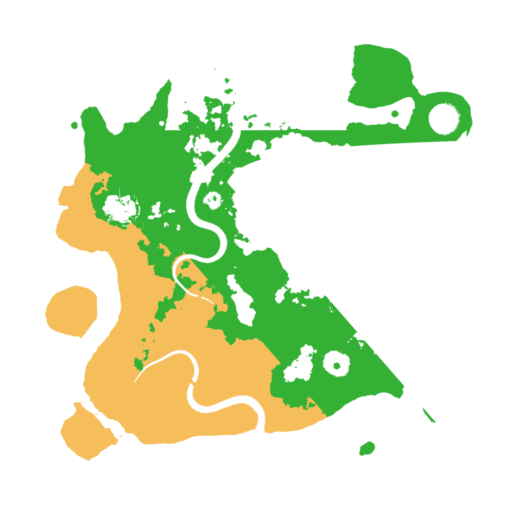 Biome Rust Map: Procedural Map, Size: 3000, Seed: 728463