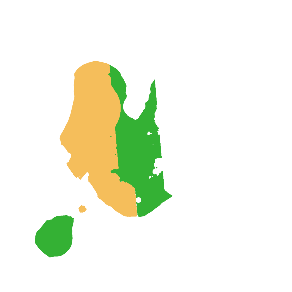 Biome Rust Map: Procedural Map, Size: 1600, Seed: 842771600