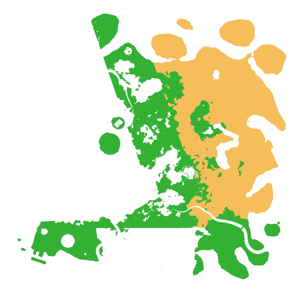 Biome Rust Map: Procedural Map, Size: 4000, Seed: 1150772924