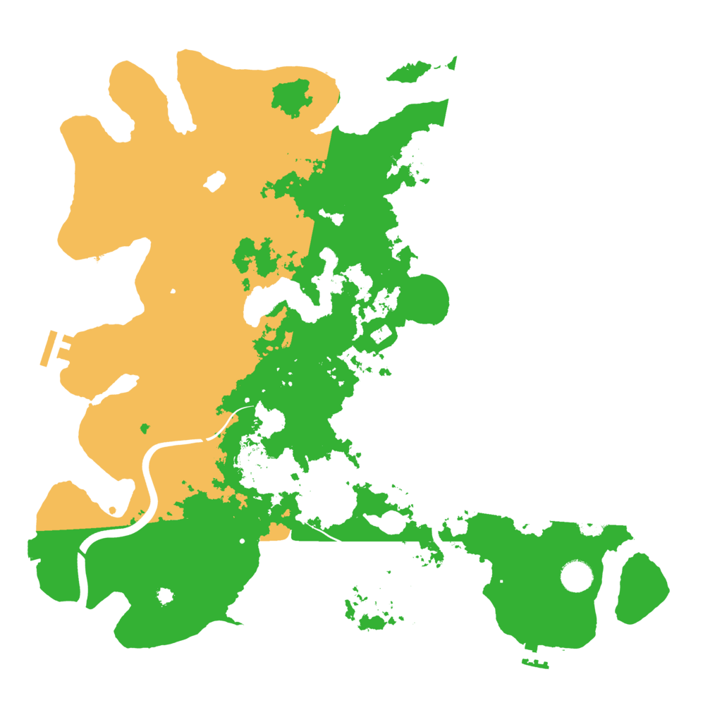 Biome Rust Map: Procedural Map, Size: 4000, Seed: 9378
