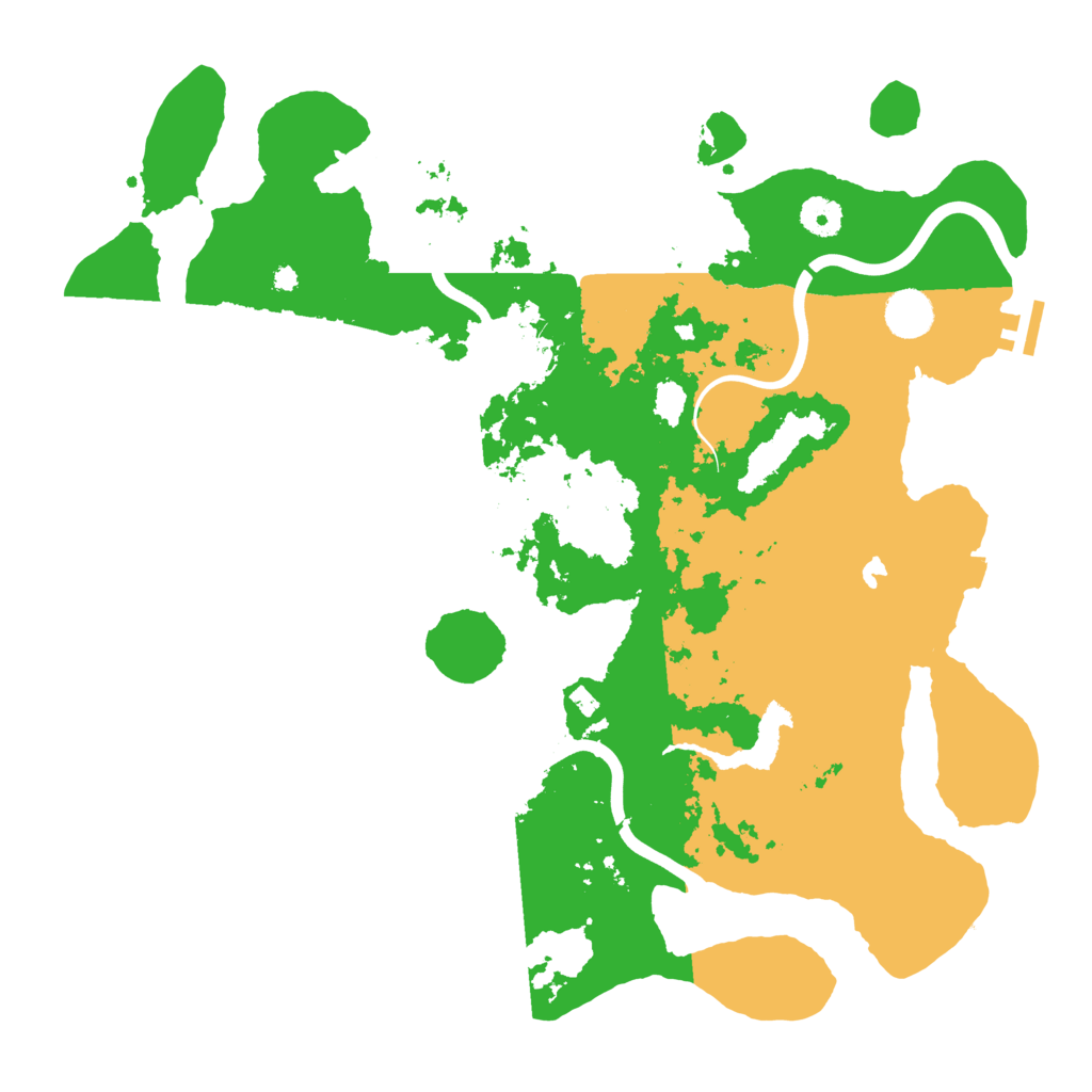 Biome Rust Map: Procedural Map, Size: 4000, Seed: 1082278456