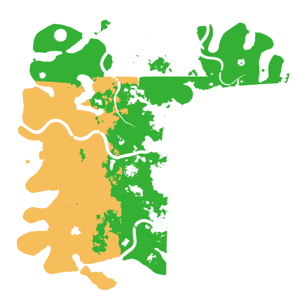 Biome Rust Map: Procedural Map, Size: 4250, Seed: 1255835824