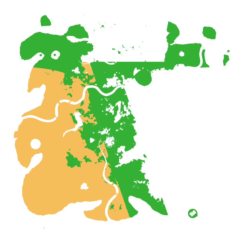 Biome Rust Map: Procedural Map, Size: 4250, Seed: 321565673