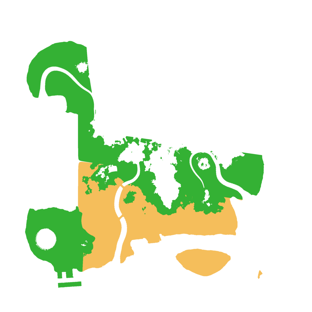 Biome Rust Map: Procedural Map, Size: 2700, Seed: 10230