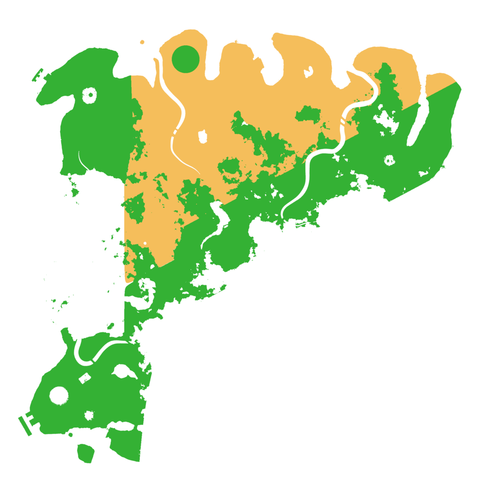 Biome Rust Map: Procedural Map, Size: 4750, Seed: 481981
