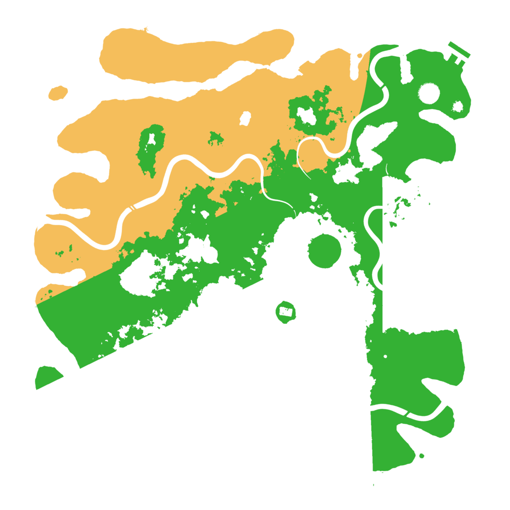 Biome Rust Map: Procedural Map, Size: 4250, Seed: 472380962