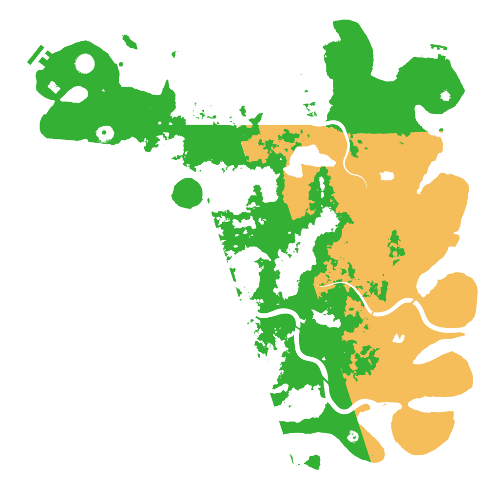 Biome Rust Map: Procedural Map, Size: 4500, Seed: 1785868965