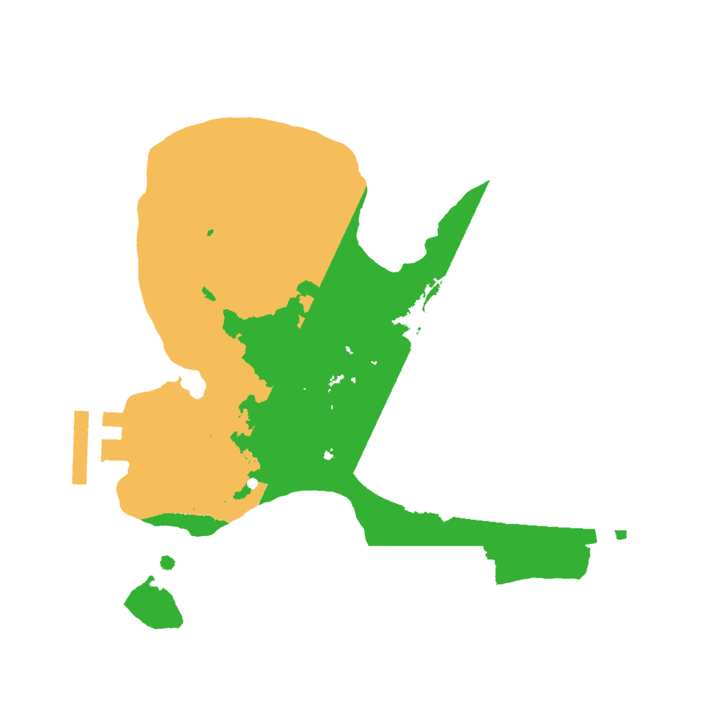 Biome Rust Map: Procedural Map, Size: 2000, Seed: 46747895