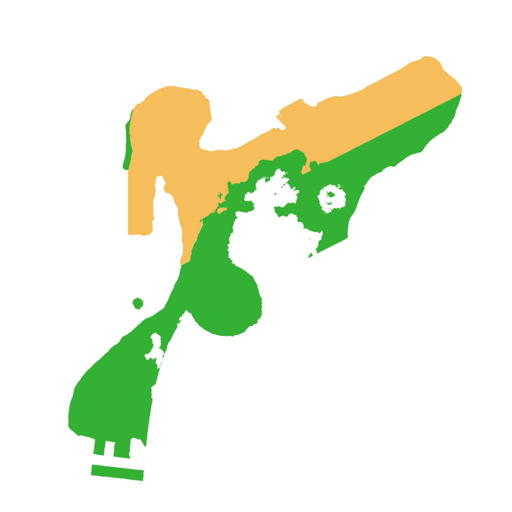 Biome Rust Map: Procedural Map, Size: 1900, Seed: 1237686663