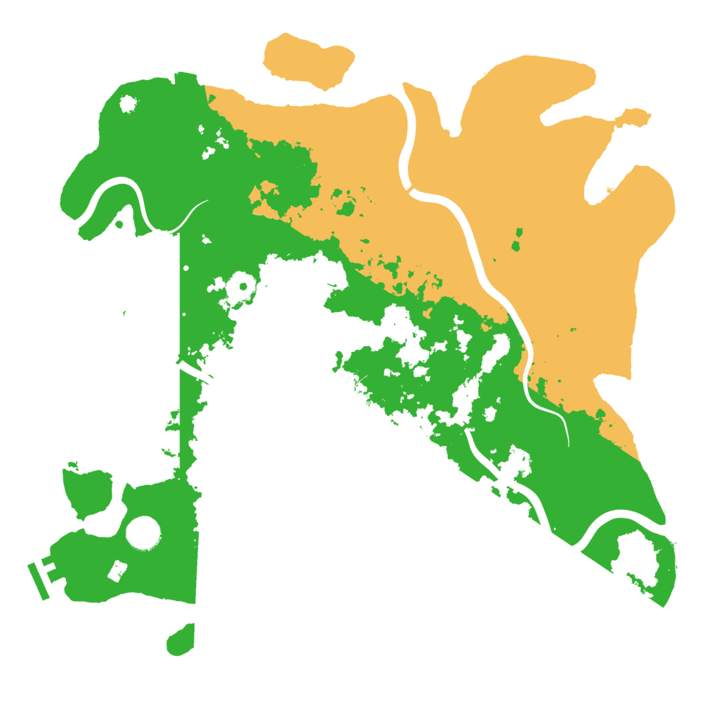 Biome Rust Map: Procedural Map, Size: 3750, Seed: 1930872458