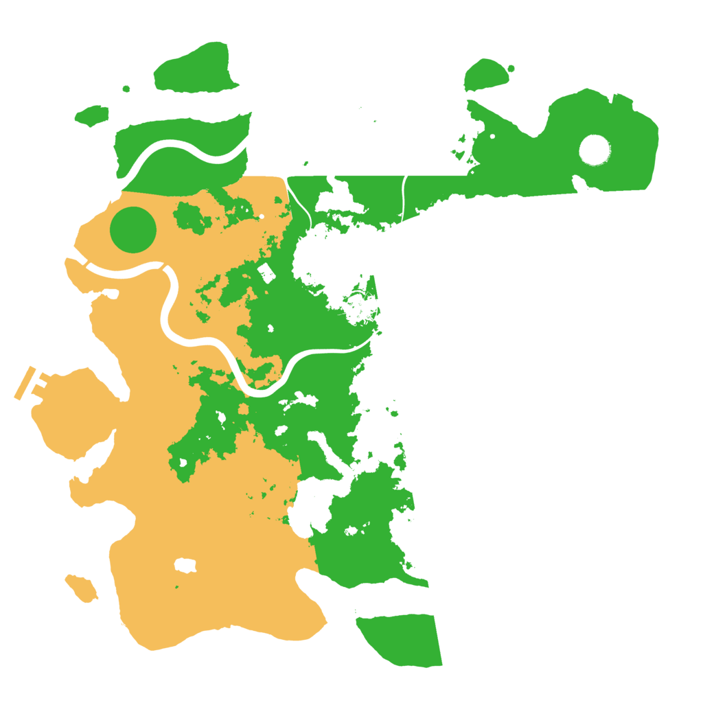 Biome Rust Map: Procedural Map, Size: 4000, Seed: 966836580