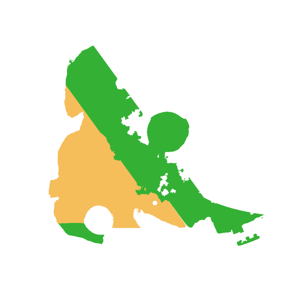 Biome Rust Map: Procedural Map, Size: 2000, Seed: 1178684548