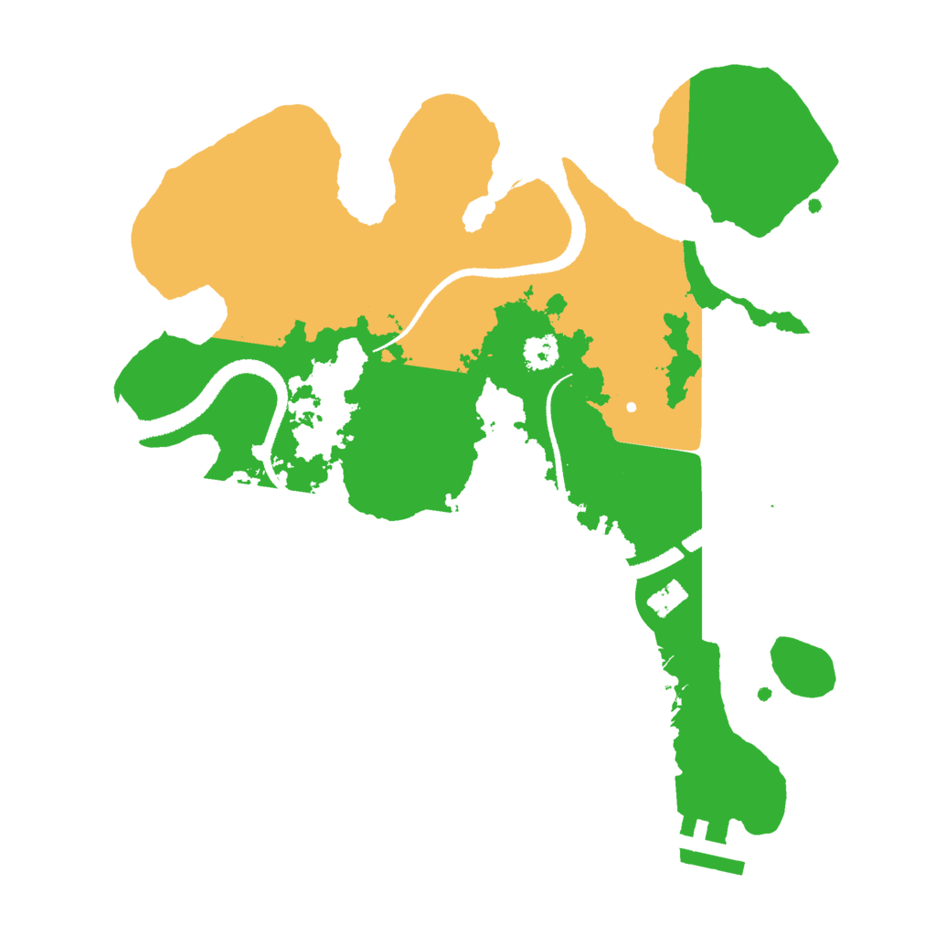 Biome Rust Map: Procedural Map, Size: 2700, Seed: 1770033686