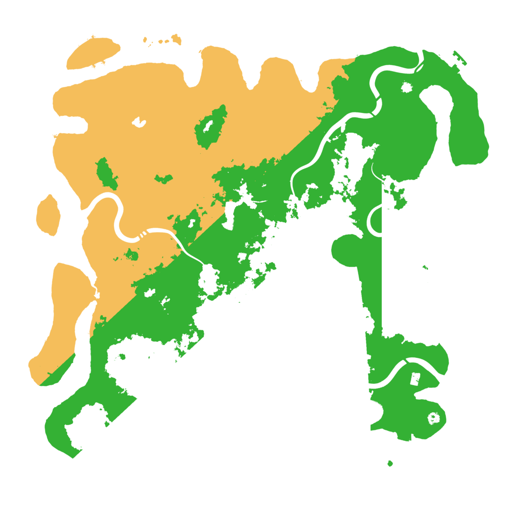 Biome Rust Map: Procedural Map, Size: 4250, Seed: 6531