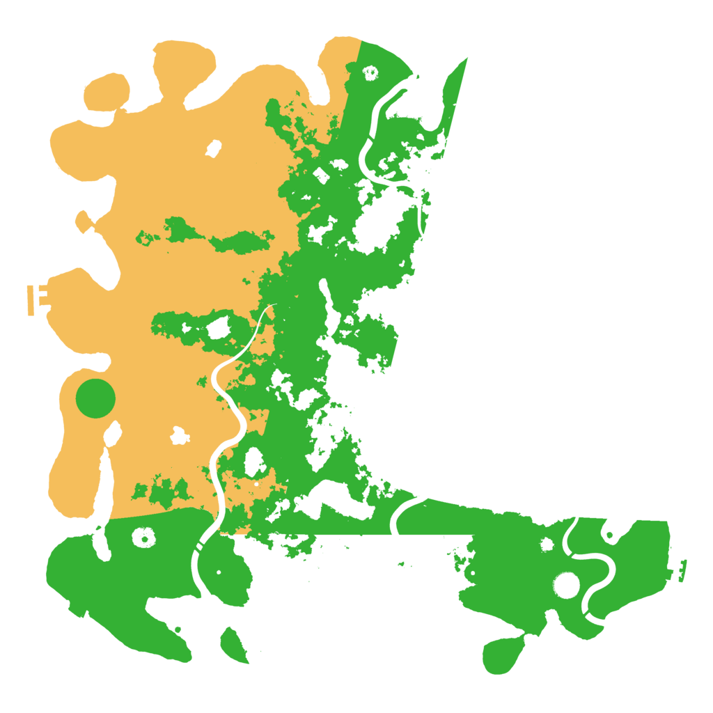 Biome Rust Map: Procedural Map, Size: 4750, Seed: 216328096