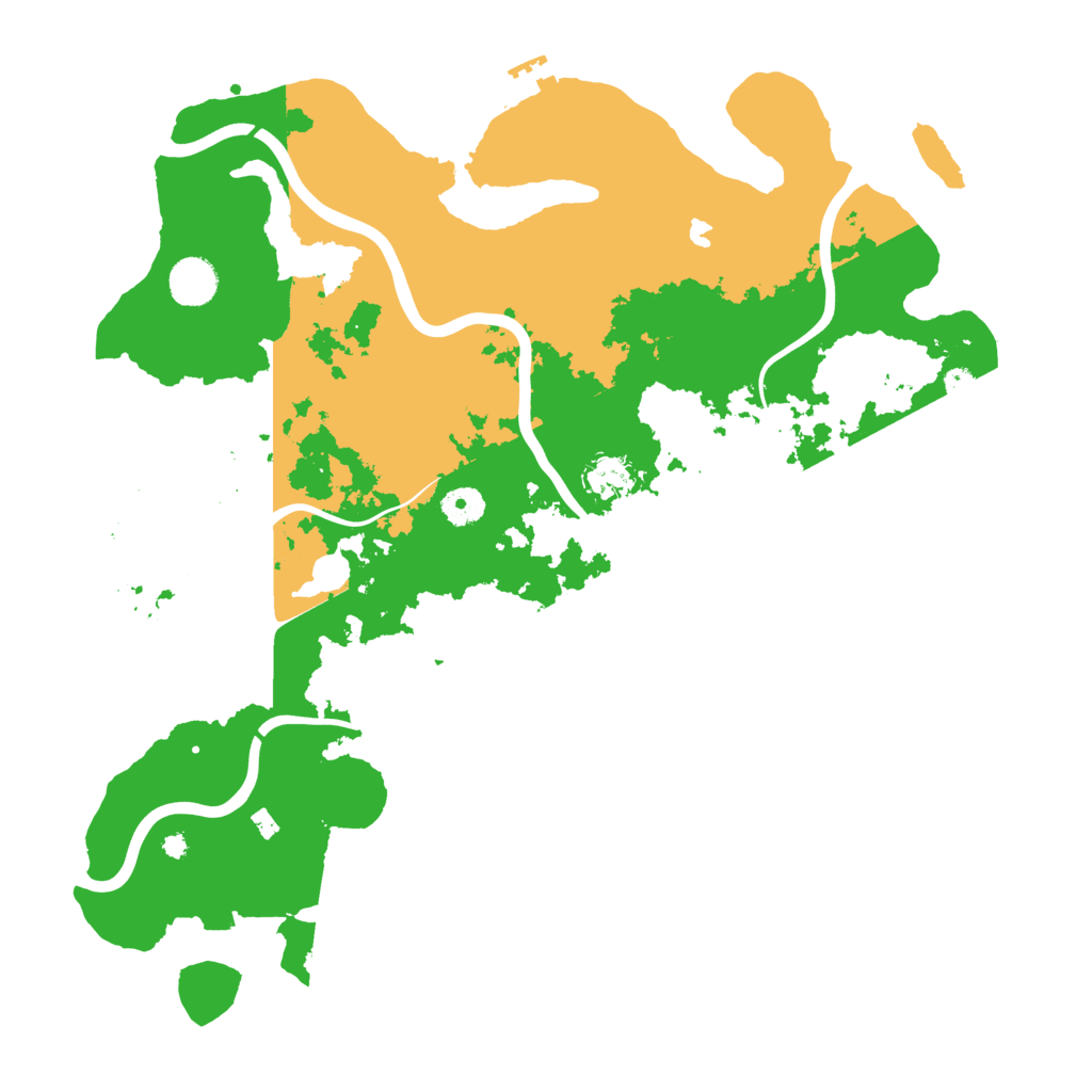 Biome Rust Map: Procedural Map, Size: 4079, Seed: 481981