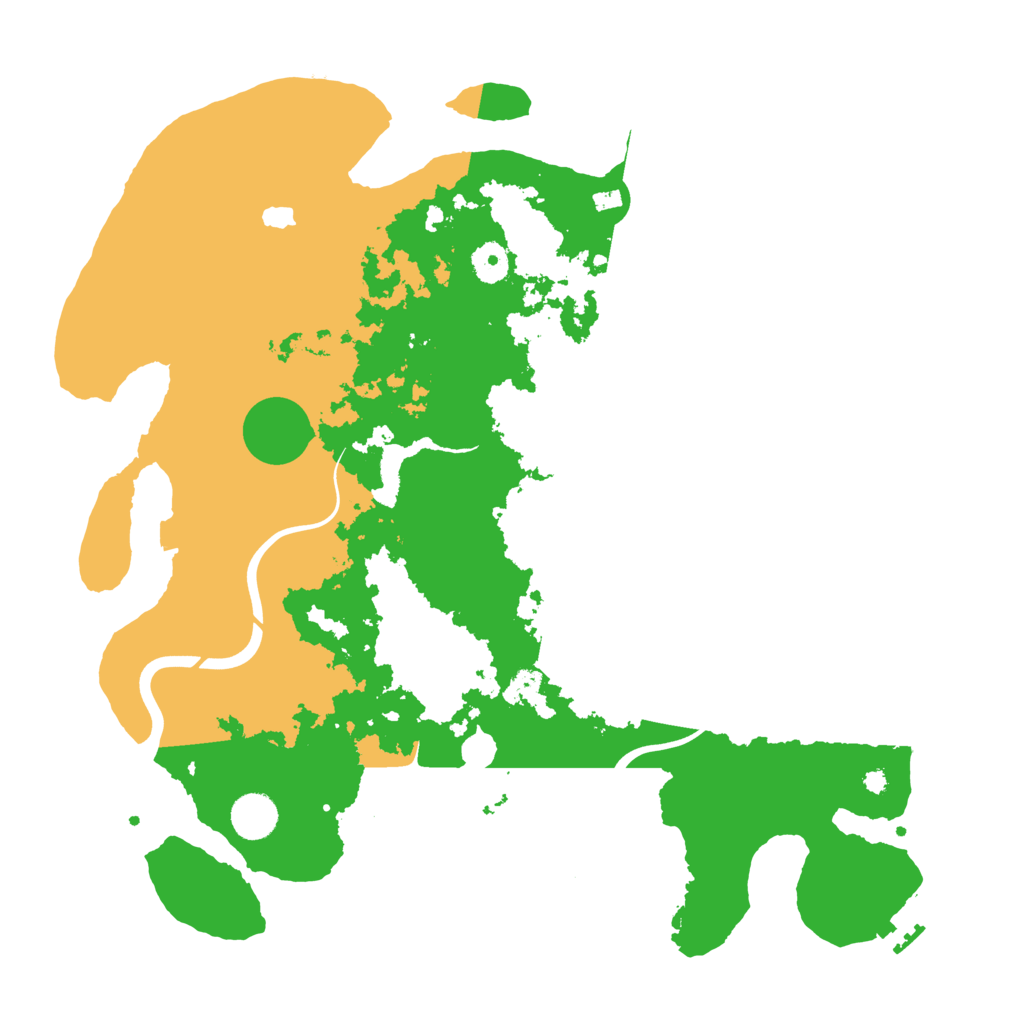 Biome Rust Map: Procedural Map, Size: 4000, Seed: 1380719758