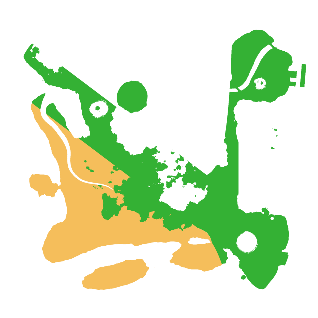 Biome Rust Map: Procedural Map, Size: 2800, Seed: 781491578