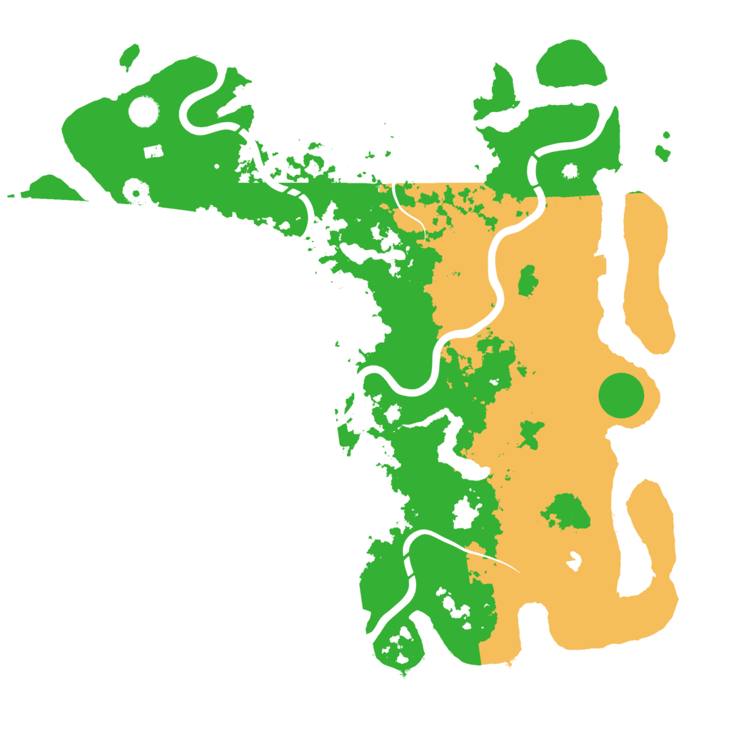 Biome Rust Map: Procedural Map, Size: 4250, Seed: 454582