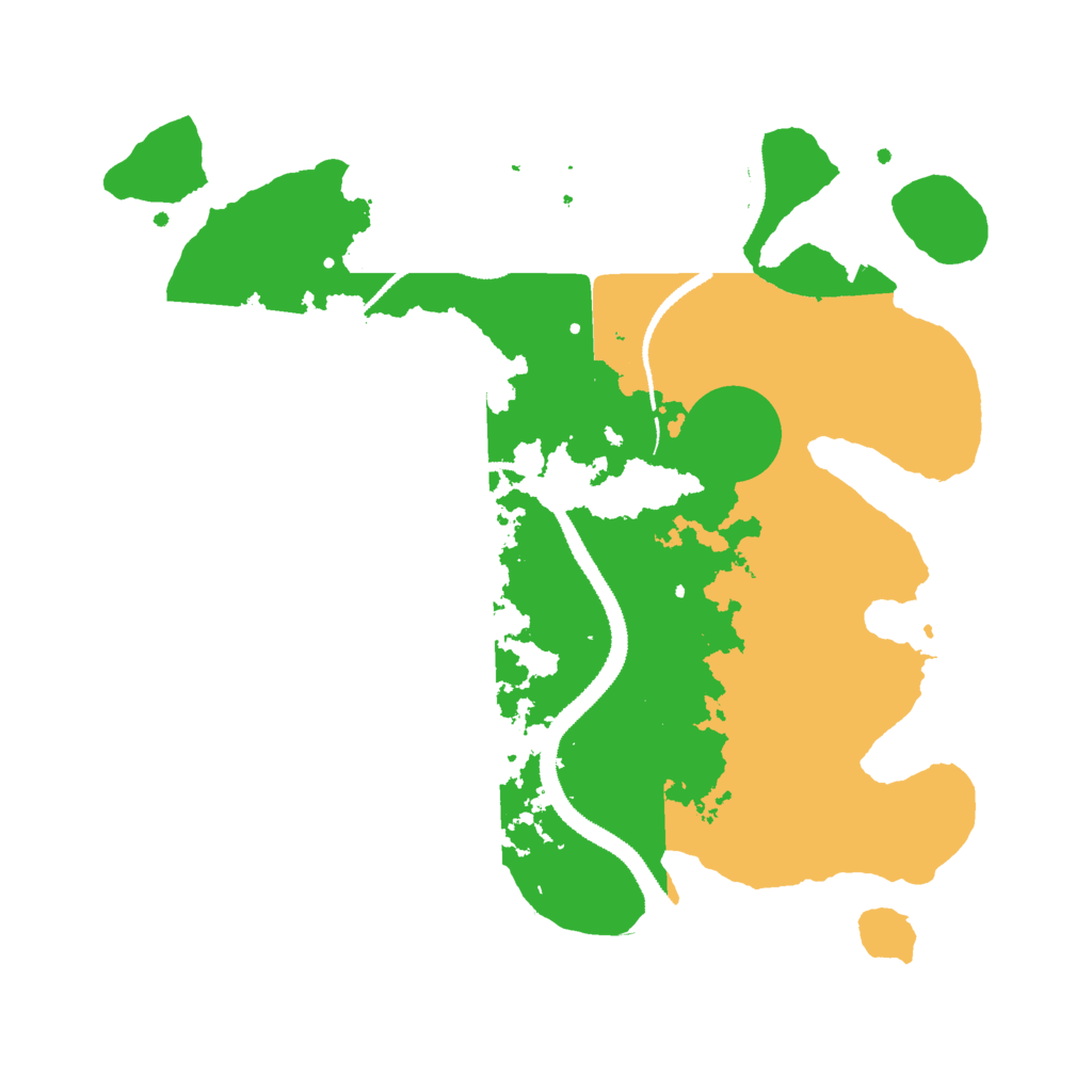 Biome Rust Map: Procedural Map, Size: 3000, Seed: 1154460978