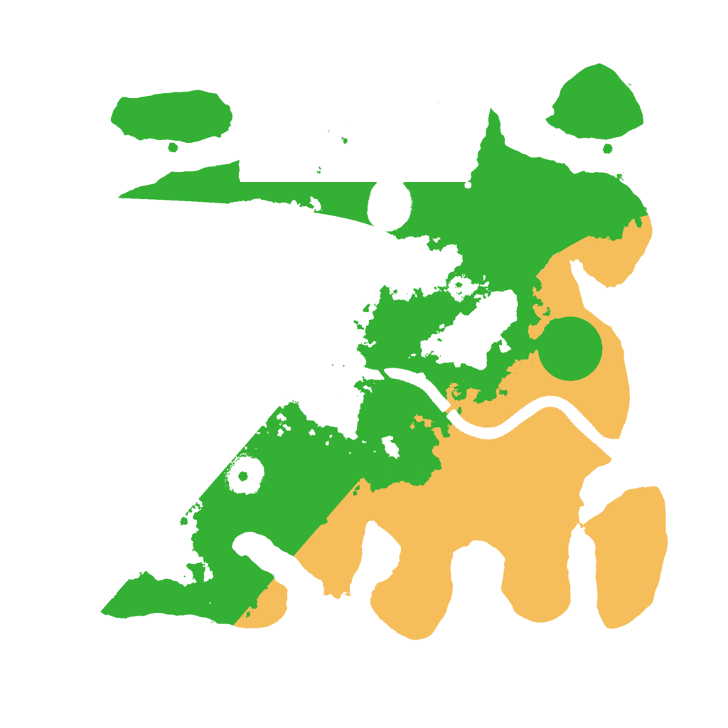 Biome Rust Map: Procedural Map, Size: 3000, Seed: 1444476247