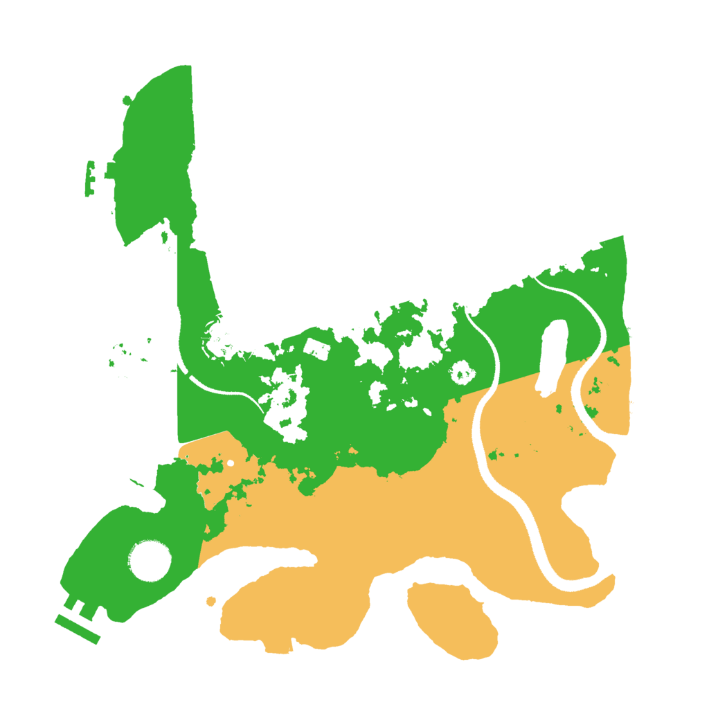 Biome Rust Map: Procedural Map, Size: 3000, Seed: 1726335