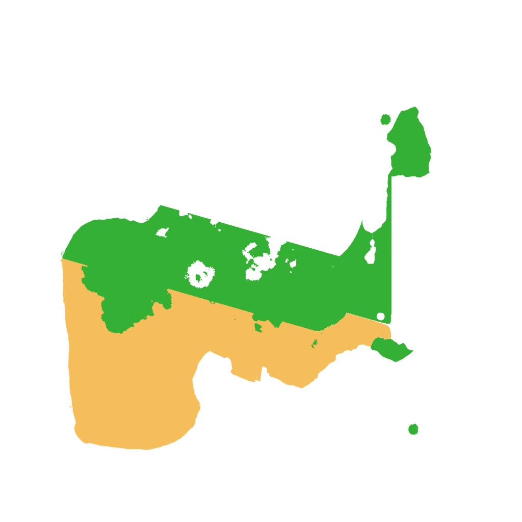 Biome Rust Map: Procedural Map, Size: 2000, Seed: 1823763698