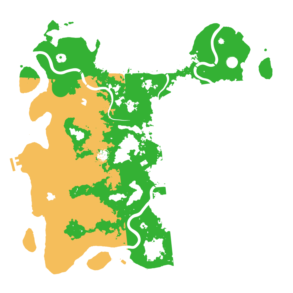 Biome Rust Map: Procedural Map, Size: 4500, Seed: 644382683